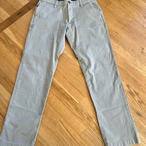 Men's Size 32w x 34L Levi's Dockers  Khaki Chinos Straight Fit Zip pocket GUC